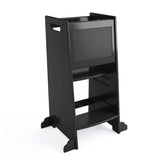 This kitchen helper has 3 adjustable height settings to grow with your child.