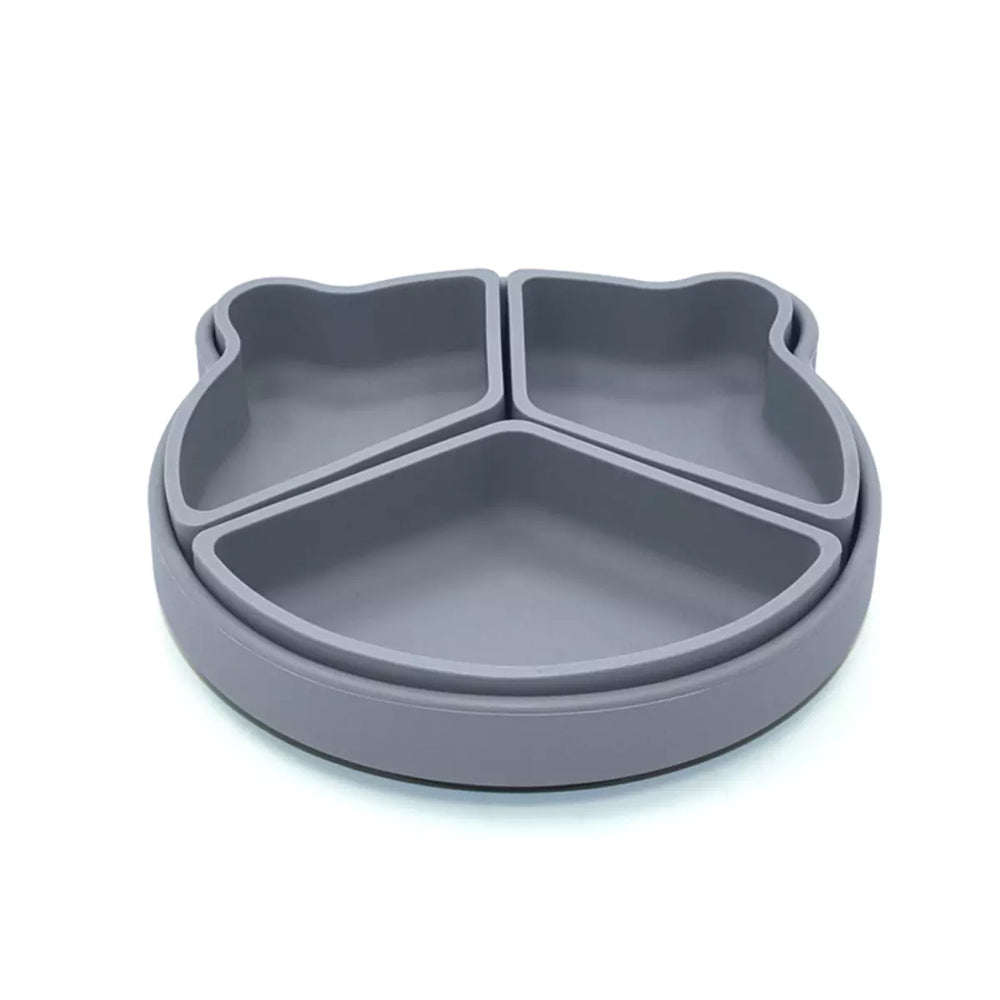 4-in-1 Divider Plate Set - Bear
