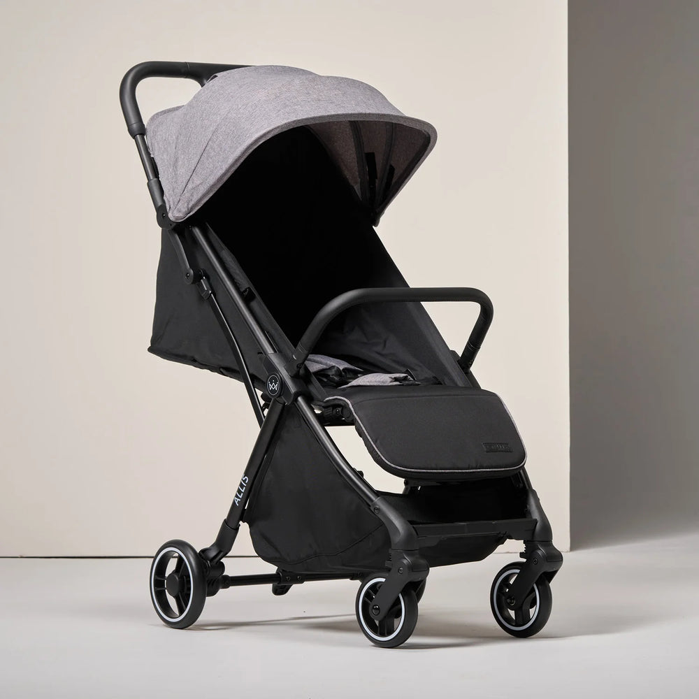 Puncture-proof PU wheels with all-round suspension.