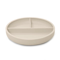 Allis Silicone Suction Divider Plate in Beige