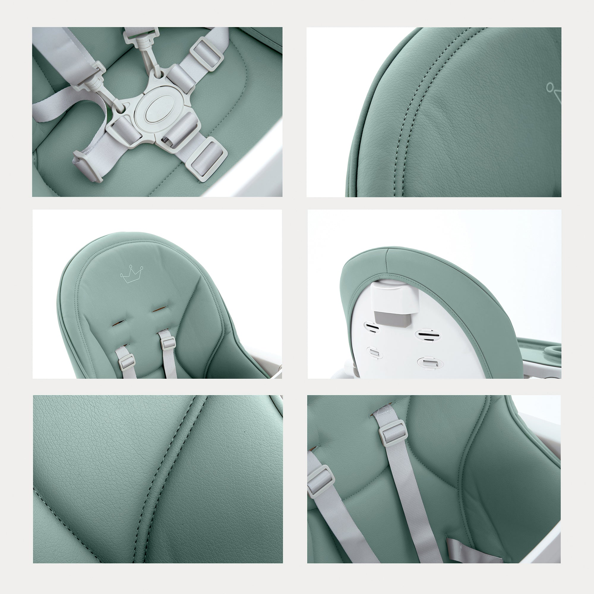 Functional 2-in-1 Highchair - Jade