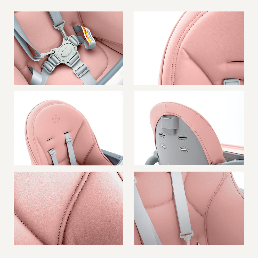 Lola Adjustable Highchair Features