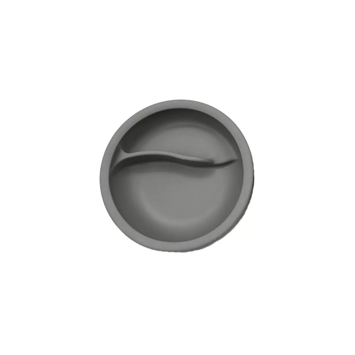 Silicone Divided Bowl - Grey