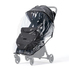 Waterproof raincover to shield your child from rain and wind.