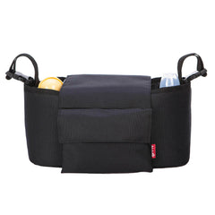 2-in-1 buggy organizer and changing bag attached to stroller